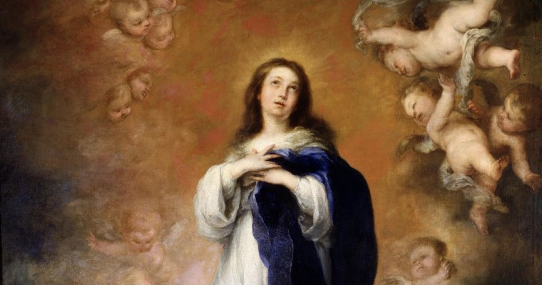 Immaculate Virgin Mary as a symbol of the Redemption