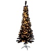 christmas tree black shade slim