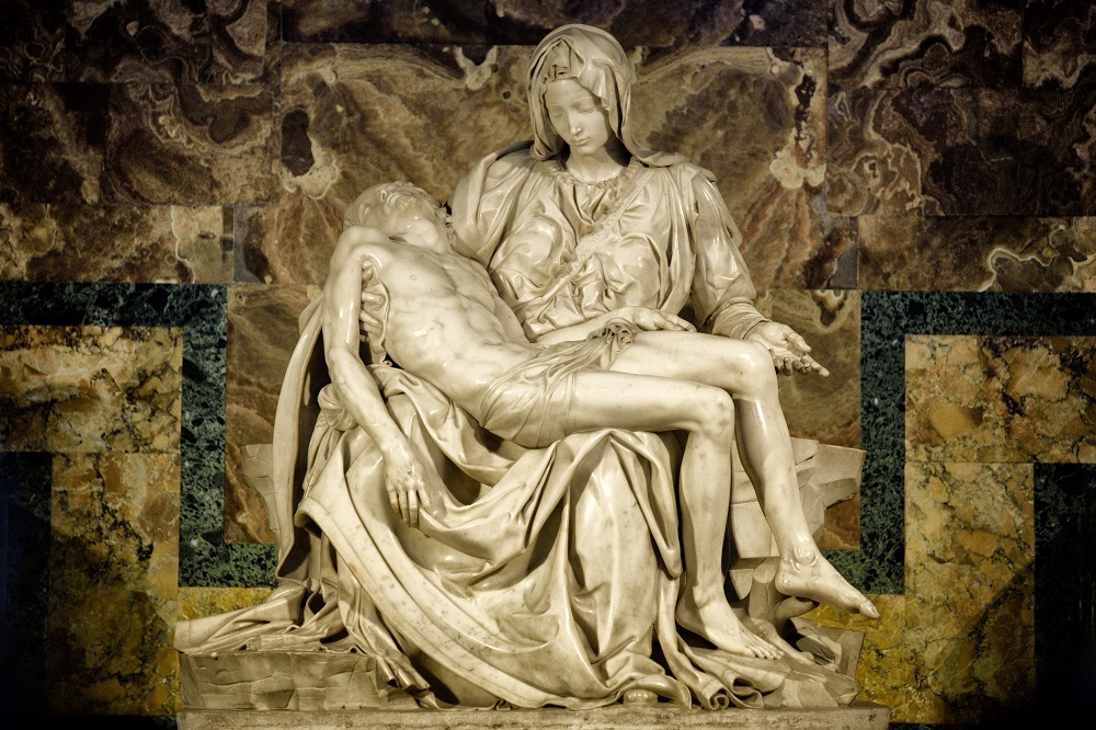 The Pietà by Michelangelo