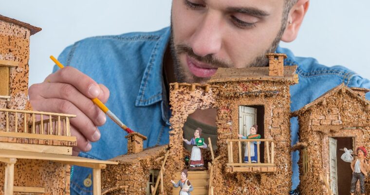 The DIY Nativity scene illustrated in 10 simple steps