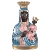 Our Lady of Czestochowa 25 cm in mother-of-pearl plaster 