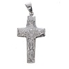 Pope Francis, Good Shepherd cross 925 silver