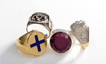 The symbolic value of bishop rings