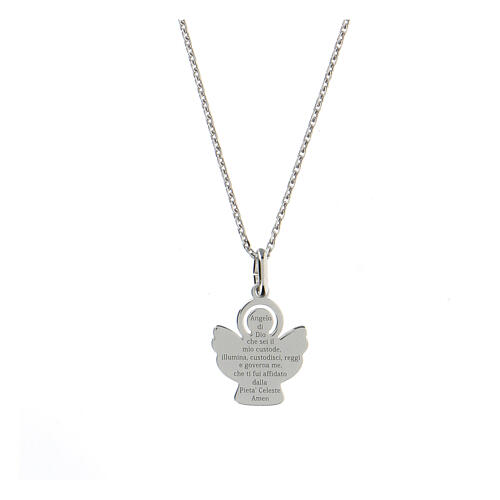 necklace guardian angels prayer 925 silver