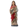 saint lucy statue in painted resin 10 cm