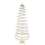 spira slim christmas tree in wood 190 cm