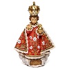 Infant of Prague statue in Valgardena wood