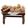 Neapolitan Nativity scene accessory, bread stall