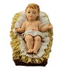 baby jesus statue resin nativity 16 cm