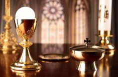 Chalices, ciboria and patens