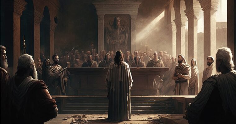 The story of Pontius Pilate and his involvement in the condemnation of Jesus