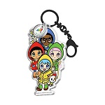 keychain of luce and friends